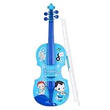 COMETX Violin Kinder Kleine Violine mit Bogen Spaß Training Musikinstrumente Elektronische Violine...