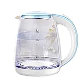 Wasserkocher, 1,8 Liter, Schnelle Warmwasserbereitung Und Blaues Licht, Wasserkocher A,A