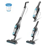 Staubsauger, Stielstaubsauger mit Kabel Handstaubsauger 20Kpa 600W, 3 in 1 Staubsauger Beutellos mit...