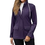 Winterjacke Schwangerschaft Wasserdicht Wasserdichter Lang Daunenjacke Damen Winter Kariert Leichte...