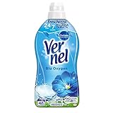 Vernel Blu Oxygen Weichspülerkonzentrat, duftend, intensive Frische und Weichheit, 1,2 Liter