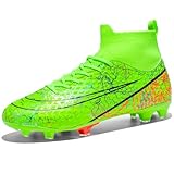 VTASQ Fußballschuhe Herren High Top Spike Kunstrasen Fussballschuhe Kinder Jungen Stollen Cleats...