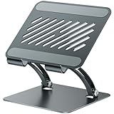 tounee Verstellbarer Tablet Ständer aus Aluminium, Doppelstangen-Design, für Tablets 4.7–16.5',...