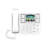 SIP-Telefon mit großen Tasten, ideal für Benutzer mit Sehbehinderung, bietet einfachen Zugriff und...