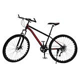 26 Zoll Mountainbike, Outdoor Bike mit Super Großer Tragfähigkeit, 21 Gang Energiesparendes...