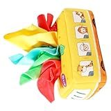 RORPOIR Tissue Box aus Leichtes Strapazierfähiges Lernspielzeug für Neugeborene mit Buntem...