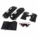 1 Set Verbesserte Verstellbare Mini-Ski-Skates, Outdoor-Skischuhe, Schlitten, Snowboard-Schuhe,...