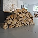 Brennholz 30 kg - 100% Buchenholz - Brennholz aus Deutschland –Ideales Brennholz – Perfektes...