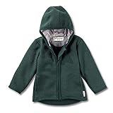 Hofbrucker Wollwalk Jacke aus Merino Wolle, Kapuzenjacke von Herbst bis Frühling (DE/NL/SE/PL,...