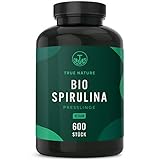 Bio Spirulina Presslinge - 600 Tabletten (500mg) - 6.000mg Hochdosiert - Reine Spirulina Algen aus...
