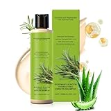 Rosmarin Haarwuchs Shampoo, 100ml Natürliches Rosmarins Hydrolysiertes Keratin Shampoo Natürliches...