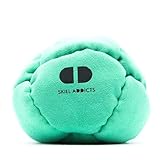 Skill Addicts Footbag - Türkis (Freistil Foot Bag für jedes Fähigkeitsniveau, Enthält einen Satz...