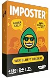 Imposter – Wer ist der Hochstapler? | +550 Aufgaben | das virale Partyspiel | Bluffen, Raten &...