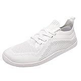 Generisch Wasserschuhe Badeschuhe Neoprenschuhe Herren Damen Aquaschuhe Bequeme Surfschuhe (White...