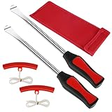 harupink Reifenheber Reifen Montiereisen Montierhebel Werkzeug inkl.3 Reifenmontierhebel und 3 Rad...