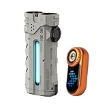 LOOP GEAR SK05PRO MAO EDC Taschenlampe 4360 Lumen, 8000mAh wiederaufladbar mit Powerbank...