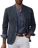 PJ PAUL JONES Herren Sakko Sportlich Modern Freizeit Blazer Regular Fit Business Sakko (Dunkelgrau,...