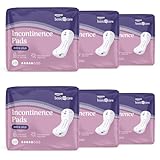 Amazon Basic Care Inkontinenz Einlagen Extra Plus, Polster, Unparfümiert, 6 Packungen à 8 Stück...