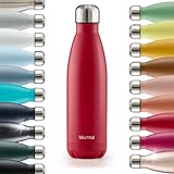 Blumtal Thermosflasche 500 ml Edelstahl - auslaufsichere Isolierflasche - BPA-freie Trinkflasche...