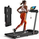 MettleMatic Laufband für Zuhause mit Dual LED Anzeige, 12 Programmen & Lautsprecher, 2 in 1 Walking...