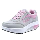 Flache Turnschuhe für Damen, Netzschuhe, Laufschuhe, Turnschuhe, Walkingschuhe, Schnürschuhe,...