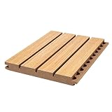 OSOLADY Schallabsorbierendes Holz Wandakustikpanel 133X179X15Mm Perforiertes Akustikbrett mit...