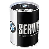 Nostalgic-Art Retro Spardose, 1 l, BMW – Service – Geschenk-Idee für BMW Accessoires Fans,...