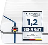BMM Matratze 90x200 cm Klassik XXL Härtegrad H4 extra fest/Kaltschaummatratze Öko-Tex...