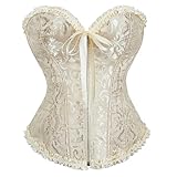 tsaChick Bustier Corset Top Sport Bh Dessous Damen Unterwäsche Sexy Erotisch Corsage Damen Bauchweg...