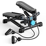 MERACH 2-in-1 Stepper für Zuhause, Mini Stepper 150kg mit LCD-Monitor, Up-Down Swing Stepper mit...
