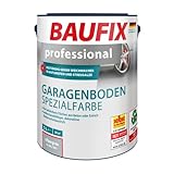 BAUFIX professional Garagenboden Spezialfarbe silbergrau, 5 Liter, Beton- und Bodenfarbe,...