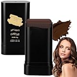 Vibbang Haarfärbekamm, Grauhaarabdeckung Frauen, Hair Concealer Men, Haar Concealer, Temporäre...