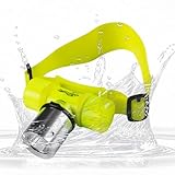 Wasserdichte Tauchscheinwerfer – 9,5 cm Tauchscheinwerfer, wiederaufladbare Taschenlampe,...