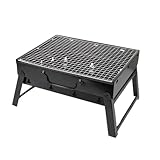 CIYODO Grillwerkzeug BBQ-Grills Griddle-Grill für den Außenbereich Holzkohlegrill Tragbarer...