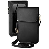 moex Handytasche zum Umhängen für iPhone 16 Pro Max – Kleine Handtasche mit Handyfach und...