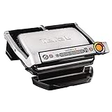 Tefal OptiGrill+ Kontaktgrill, 6 Programme, Garstufenanzeige, Abnehmbare Platten, Manueller Modus,...