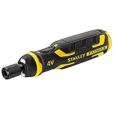STANLEY FatMax Schraubendreher Set Power-Assist Bit-Schraubendreher (4V/1.5 Ah Akku, hohe 300 RPM...