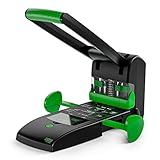 Novus B 2200 re+new nachhaltiger Blocklocher (200 Blatt, Zwei- und Vierfach-Lochung,...