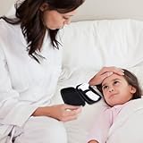 PAMINGONO Tragbare Stoßfeste EVA Aufbewahrungstasche für Ohrthermometer Schützende...