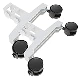 TOYZFRIENDY 2 Stück Standfüße für Infrarotheizung aus Nylon und Metall Drehbare Stabiler...