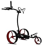 tour-made RT-610S Golftrolley Elektrisch I Bergbremse I Lithium Akku I 27-36 Loch I Golf...