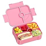 LEIKEEGO Brotdose Kinder mit Fächern Auslaufsicher Lunchbox Kinder Brotdose Kinder für Mädchen &...