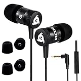 KLIM Fusion Kopfhörer in Ears mit Mikrofon - NEU - Langlebig - 3.5 mm Jack - Innovativ: In-Ear...