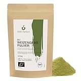 BIO Weizengraspulver (250g), Gemahlenes Weizengras, Weizengras Pulver aus biologischem Anbau, 100%...