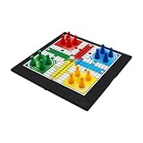TTETTZ Ludo Game Set Multiplayer Travel Family Game für Teenager Unterhaltung Kinder