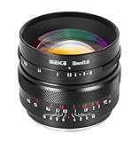 Meike Standard-Objektiv, 50 mm, F0,95, große Blende, manueller Fokus, Prime APS-C Objektiv für...