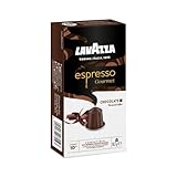 Lavazza, Espresso Gourmet Chocolate, 10 Aluminiumkapseln kompatibel mit Nespresso*...