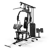 FitEngine Kraftstation | Multifunktions-Homegym für den ganzen Körper | Gewichte bis zu 67 kg...