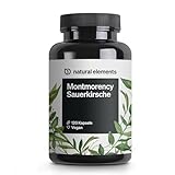 Montmorency Sauerkirsche (50:1) – 120 Kapseln – 1.100 mg Extrakt (entspricht 55.000 mg...