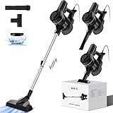 Authmic 20KPa Staubsauger, 500W Staubsauger mit 5 Kabel, Handstaubsauger,Kabelstaubsauger für Harte...